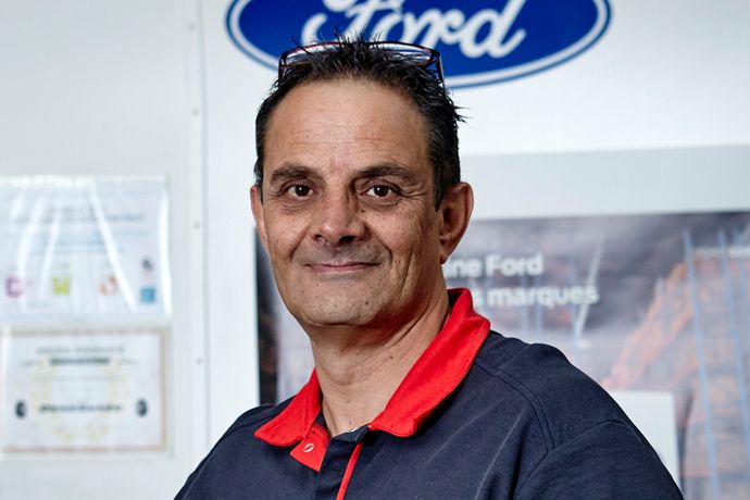 David - Chef mecanique et carrosserie Ford Manosque